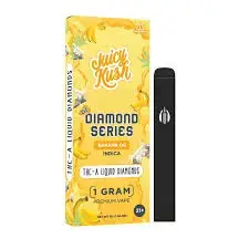 [Q-4257-11] JUICY KUSH 1G Disposable THC-A 5PK a Box (Banana OG)