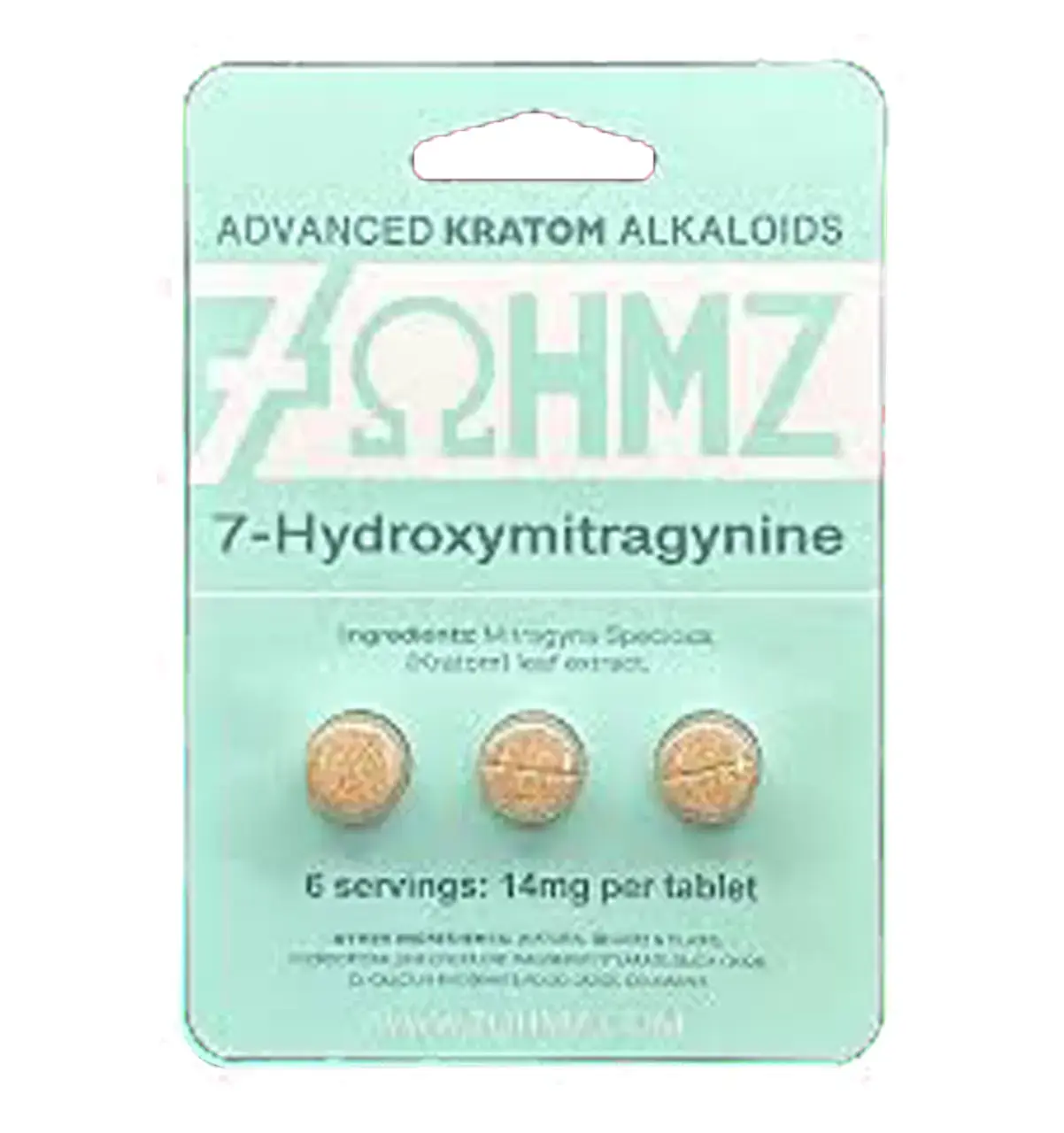 [Q-4715-02] 7-OHMZ KRATOM14Mg  20 PER BOX (3 PK)