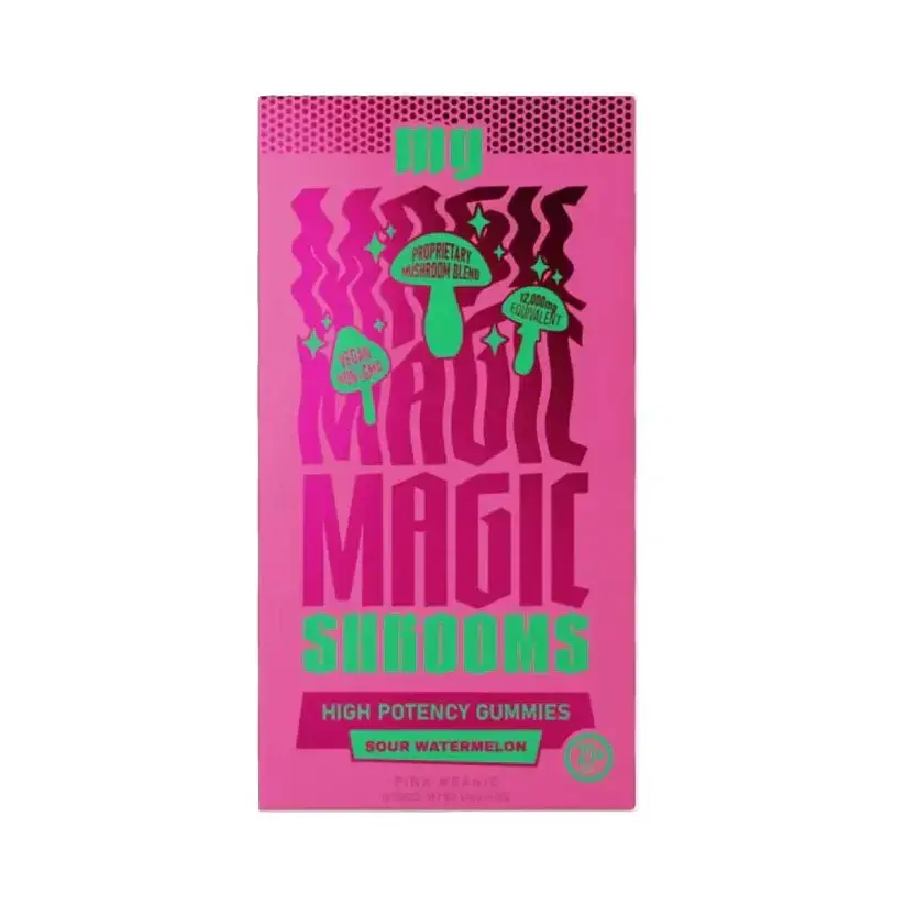 [Q-4380-06] MY MAGIC MUSHROOM GUMMIES 10PC 6PK Display (Sour Watermelon)