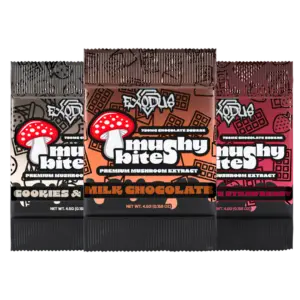 [Q-4732-03] EXODUS MUSHY DROPS CHOCOLATE 1PC 20PK DISPLAY (CHOCOLATE STRAWBERRY)