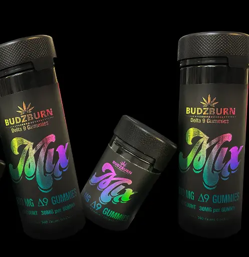 [Q-4770-02] Budz Burn Delta 9 Gummies Jar (600mg - 20ct)