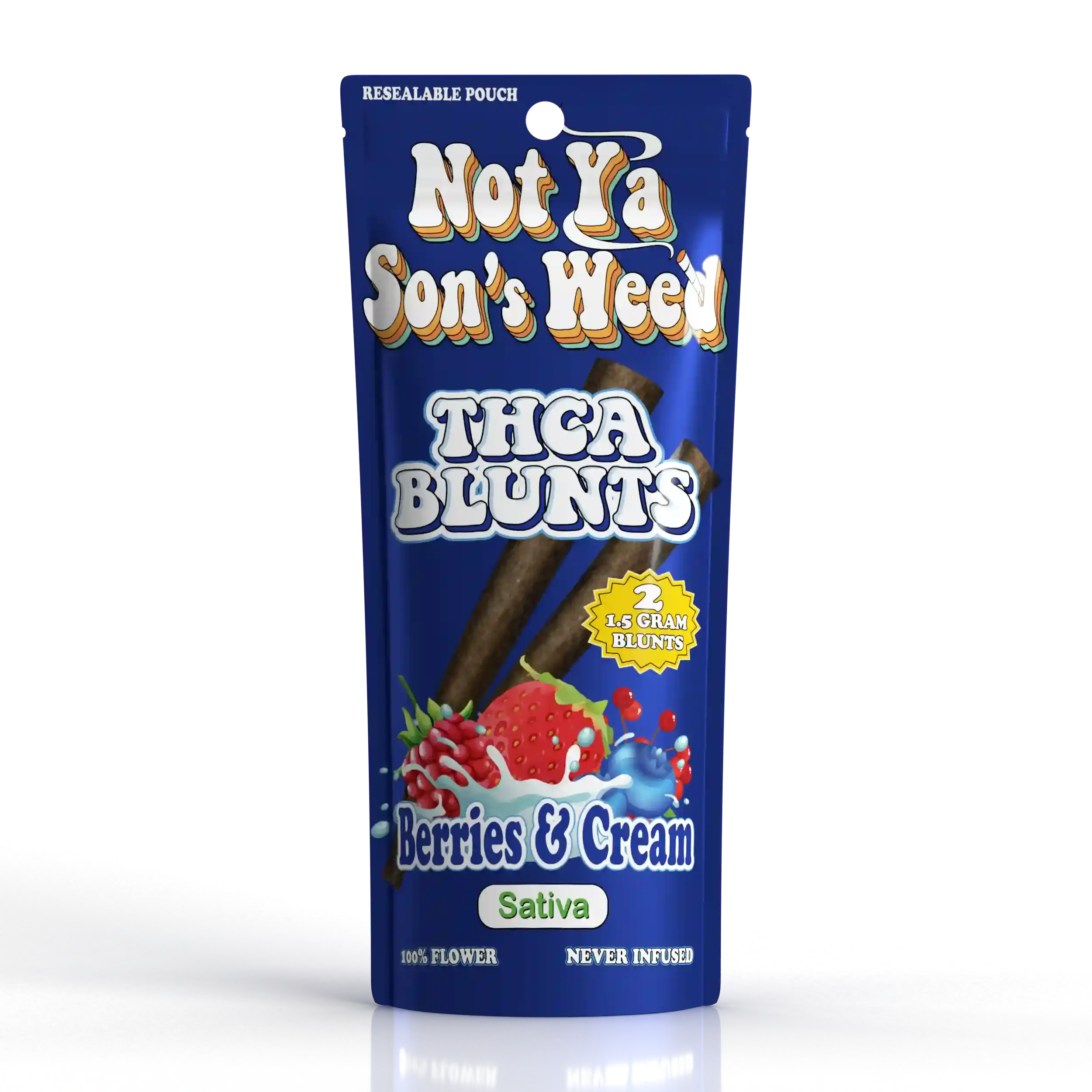 NOT YA SON'S WEED 2PC THCA BLUNT 10PK DISPLAY