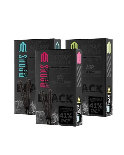 [Q-4799-05] Modus Black Preroll Flower THC-P 5PK 2Ct 1G 5PK a Box (Now N' Laterz Hybrid)