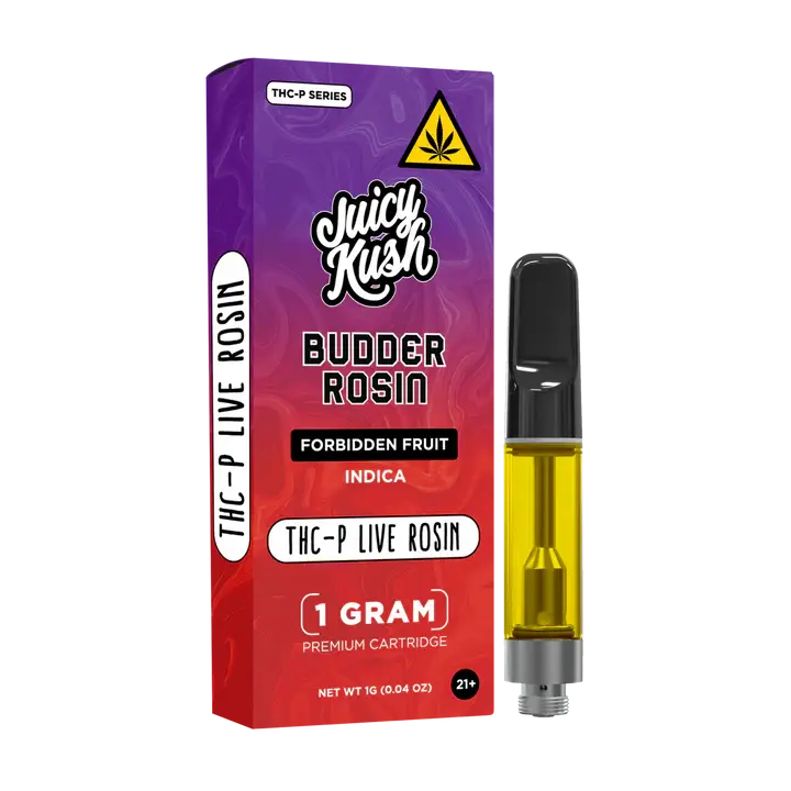 [Q-4802-02] JUICY KUSH 1G Cartridges THC-P 5PK a BOX (Forbidden Fruit)