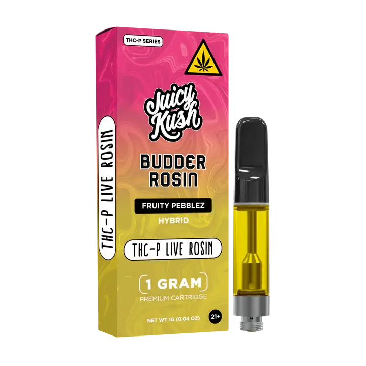 [Q-4802-03] JUICY KUSH 1G Cartridges THC-P 5PK a BOX (FRUITY PEBBLEZ)