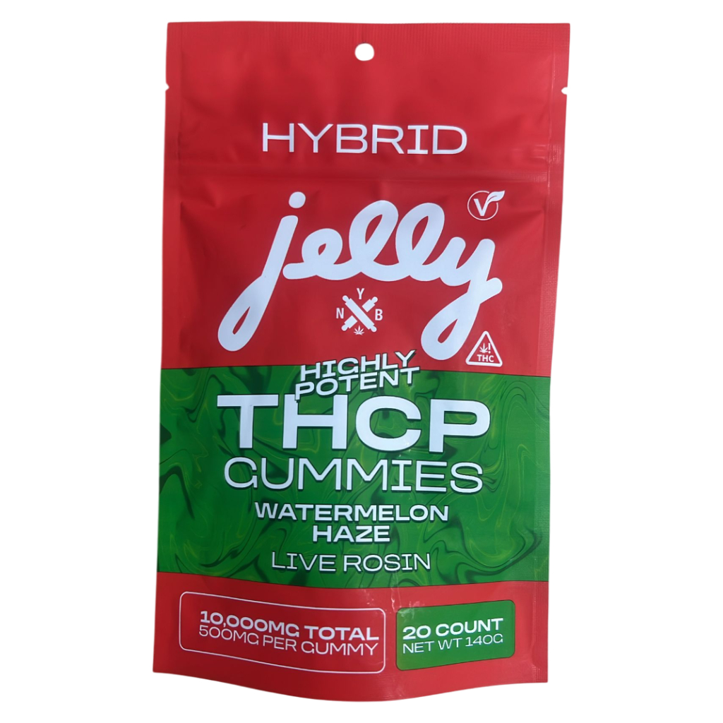 Jelly THC-P Gummy 10K MG 20Ct bags 500MG per PC