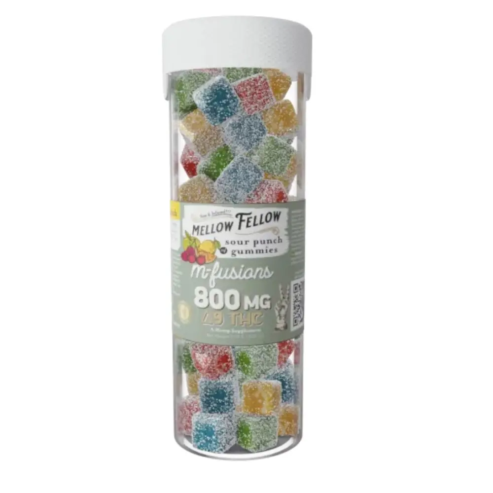 [T-1179-02] MELLOW FELLOW DELTA 9 M-FUSION EDIBLES (Fruit Punch)