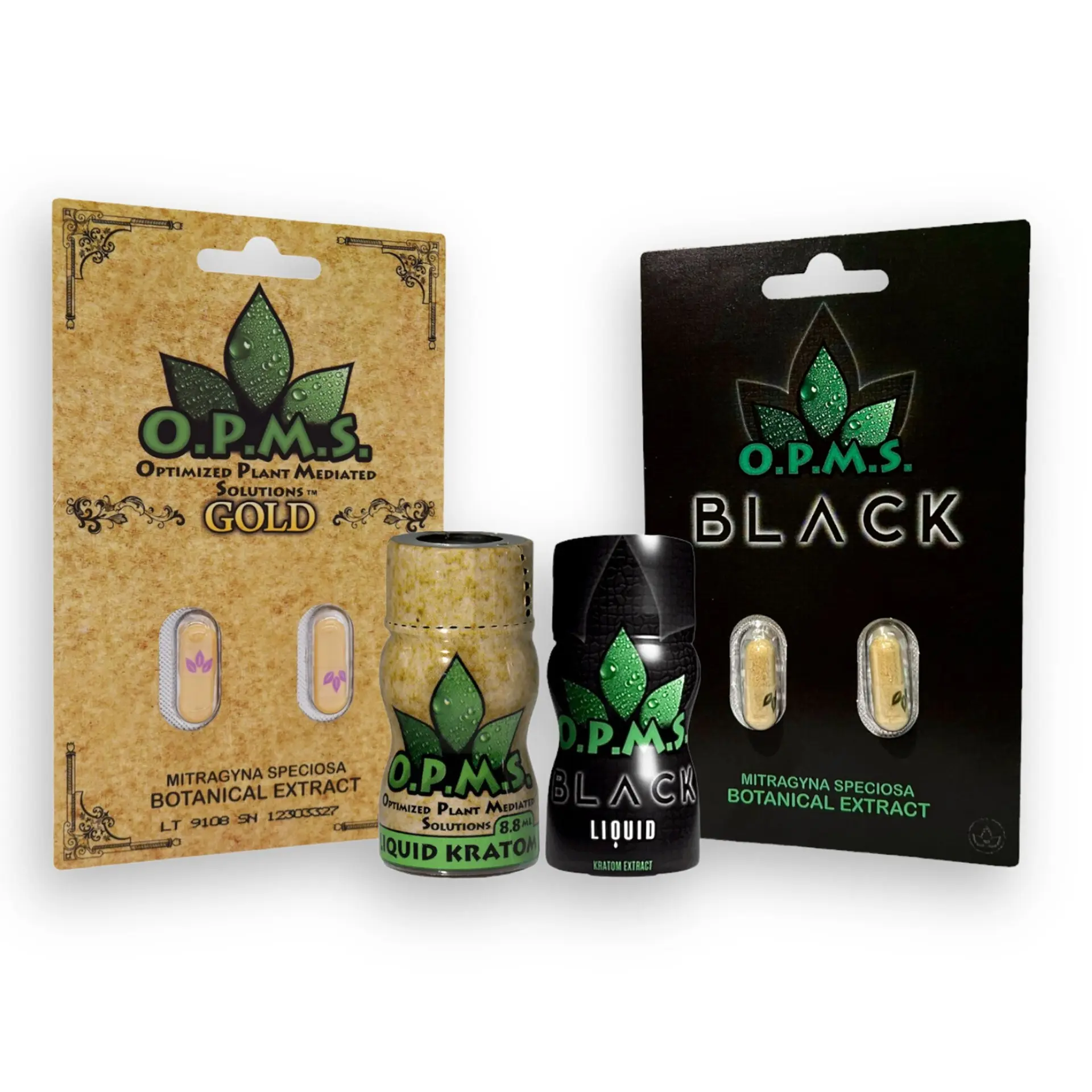 [Q-3028-10] OPMS EXTRACT SHOT/CAPSULES  (Black Shot 50pk)