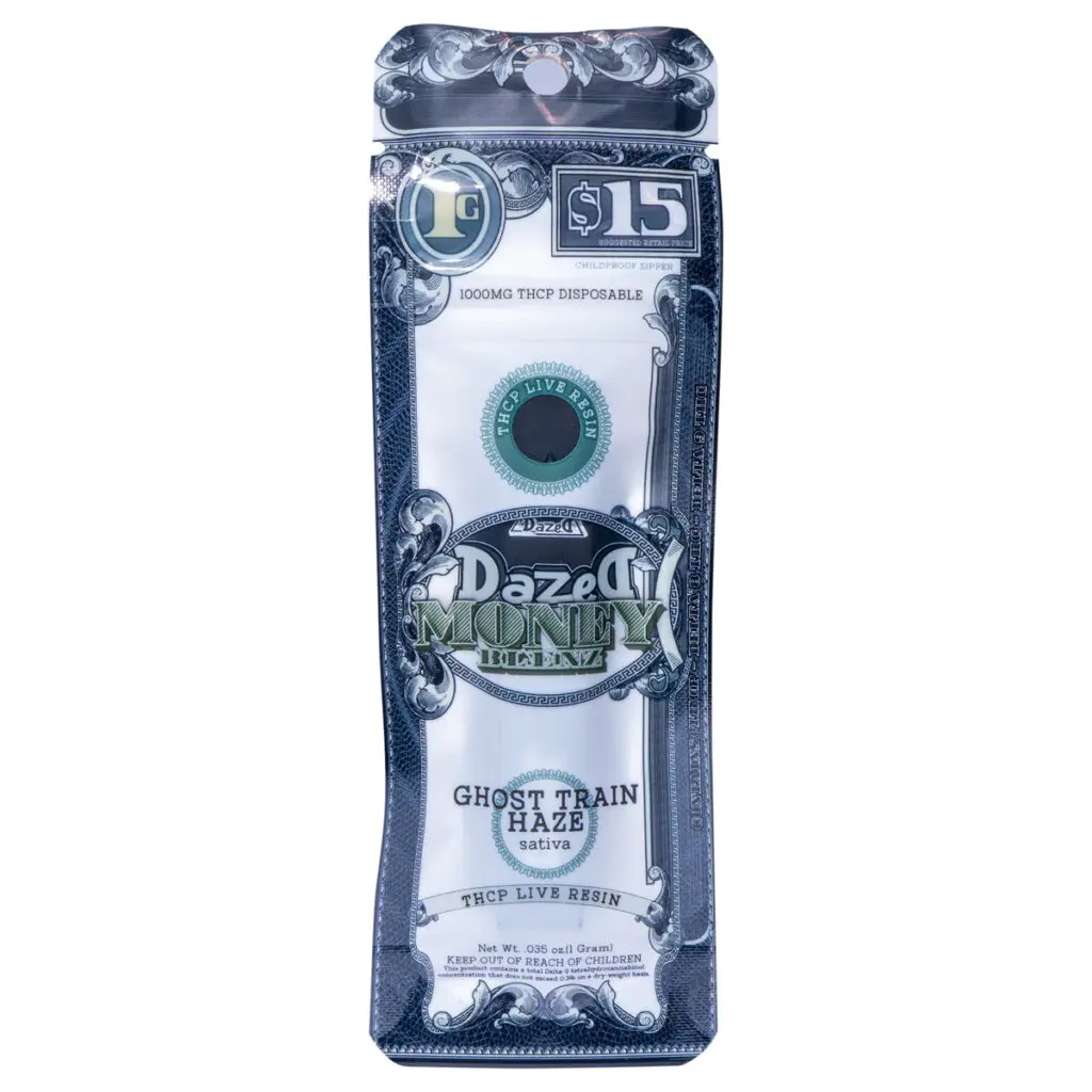 [T-1313-05] Dazed Money Blenz Disposable 1G 10CT (GHOST TRAIN HAZE)
