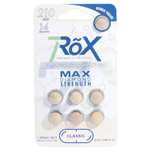 [T-1325-03] 7ROX 7Hydroxy Tablets 30mg 7PK 210MG (Berry Razz)