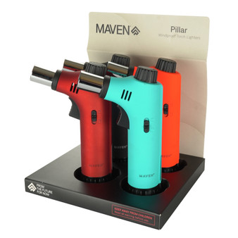 MAVEN PILLAR TORCH 4CT Display