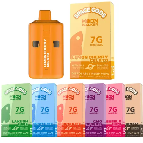 [10108-02] Space Gods Casper Blend Disposable 7g (Bubble Gum)