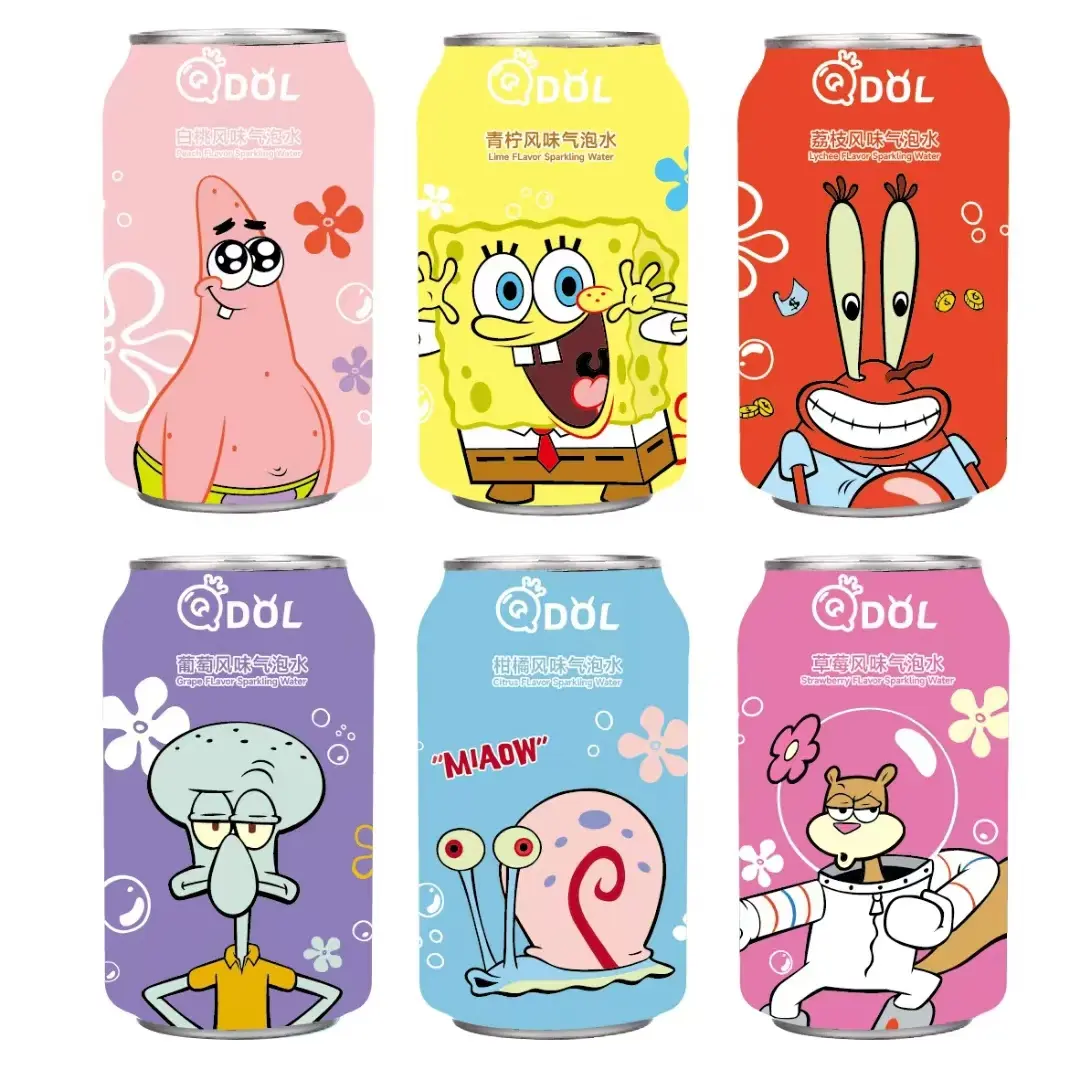 [Q-4961-01] Exotic Drink Qdol 330ml 24PK (Strawberry)