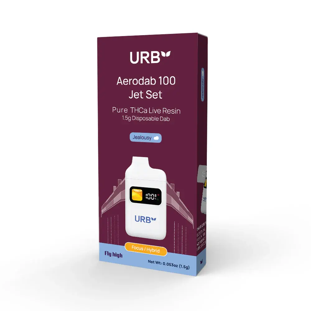 [T-1355-06] Aerodab 100 Jet Set 6ct 1.5g Disposable (Jealousy (Hybrid))