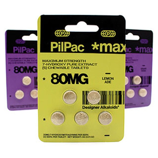 [T-1364-01] PilPac 80mg 5cap 10ct (Lemonade)