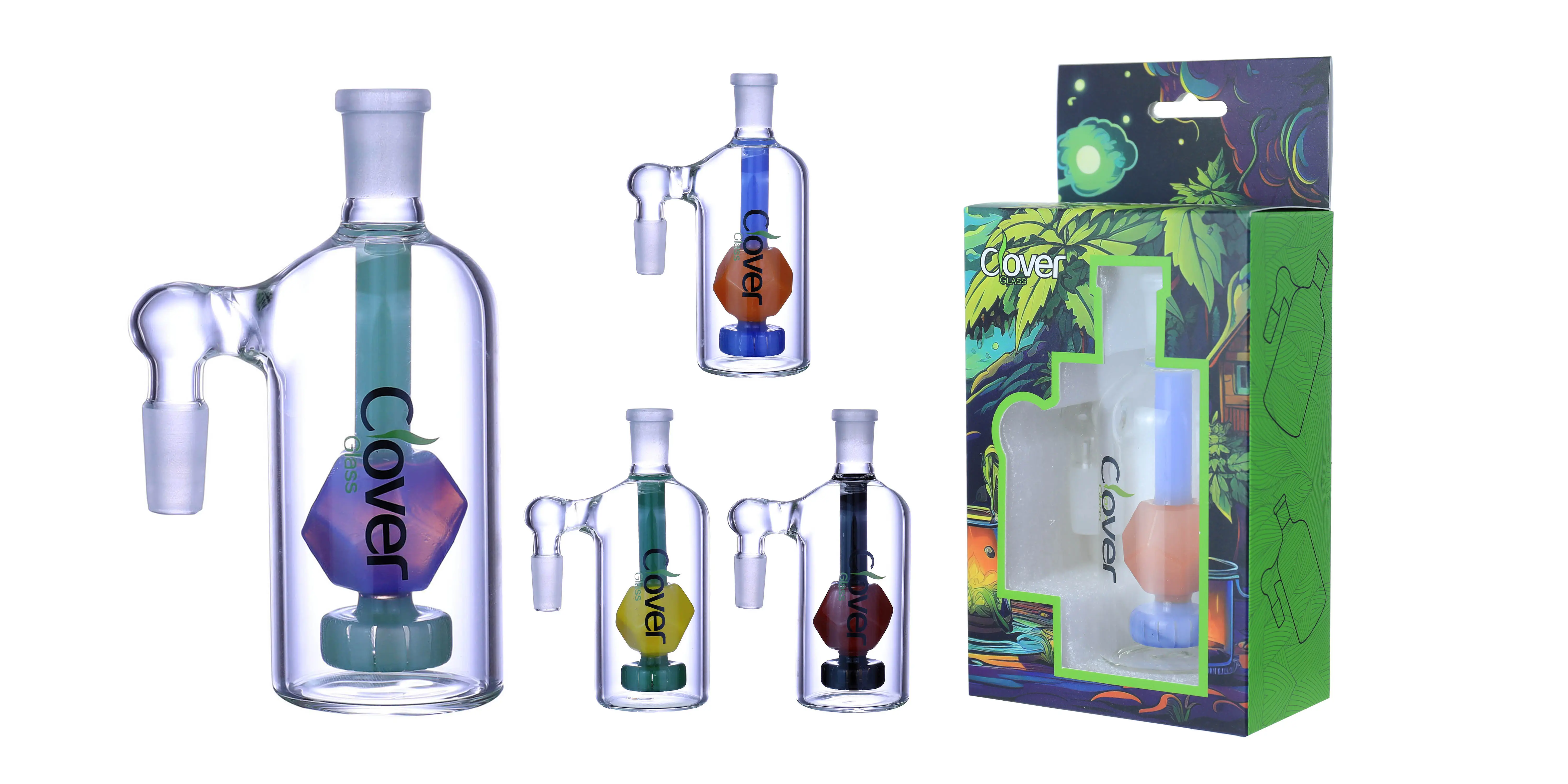 [T-1387-04] Clover Ash Catcher 14mm  (WPG-109)