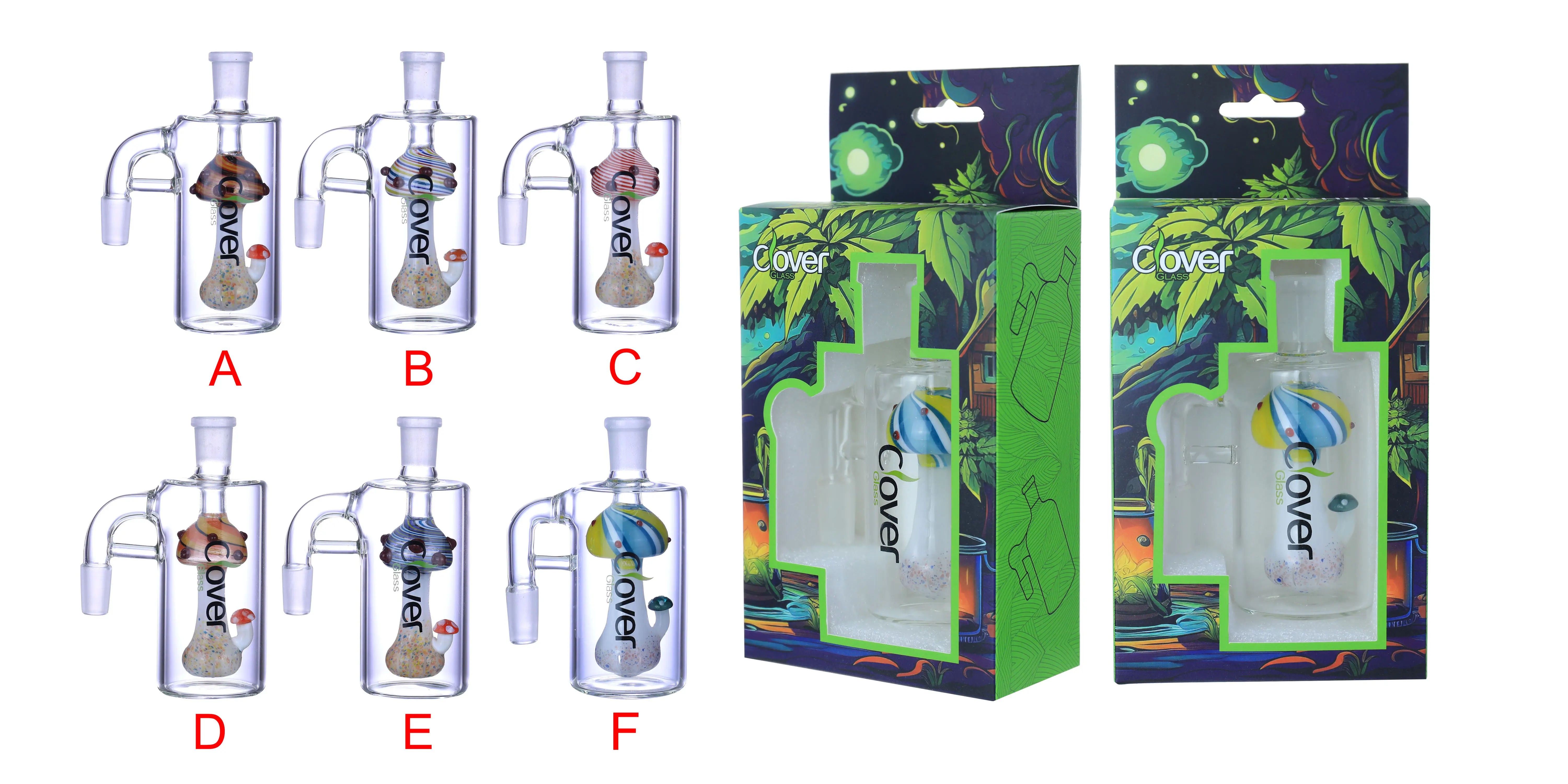 [T-1387-06] Clover Ash Catcher 14mm  (WPG-97)