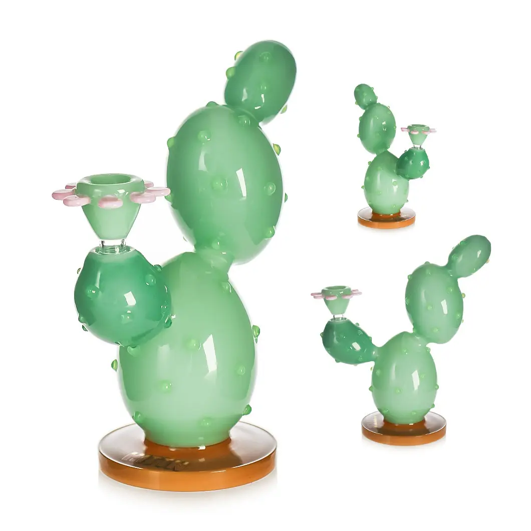 [T-1390-02]  Hittn Glass Stylish Water Pipe (HIT148)