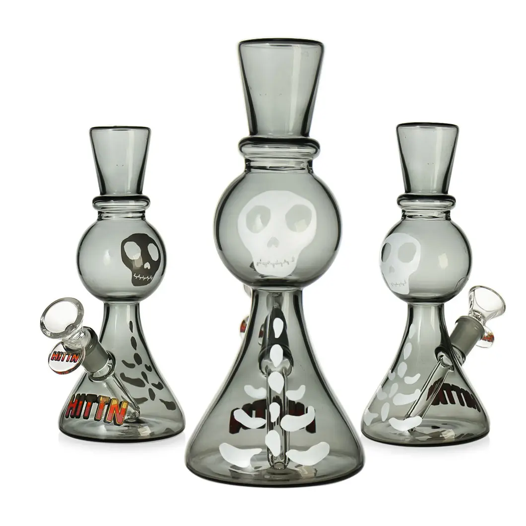 [T-1390-05]  Hittn Glass Stylish Water Pipe (HIT158)