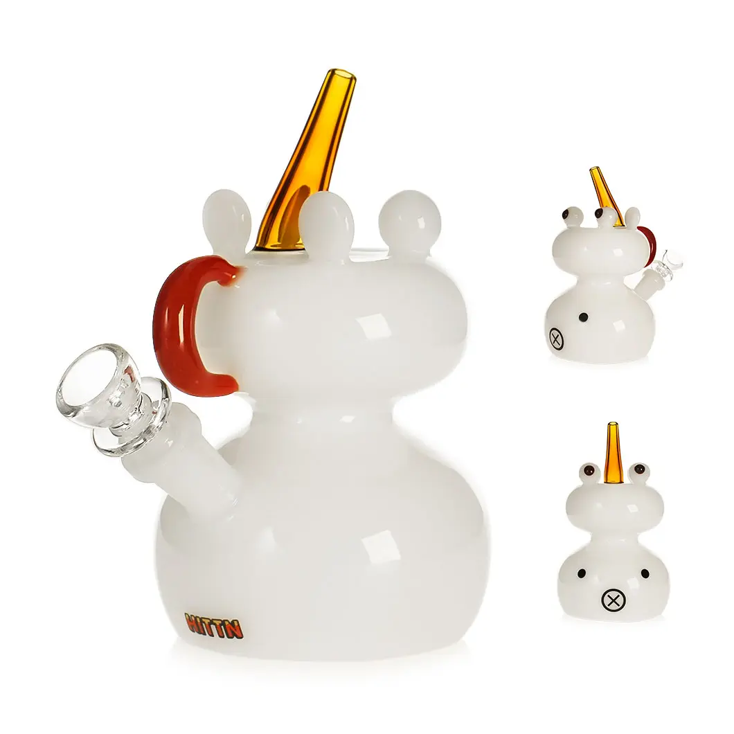 [T-1390-07]  Hittn Glass Stylish Water Pipe (HIT162)