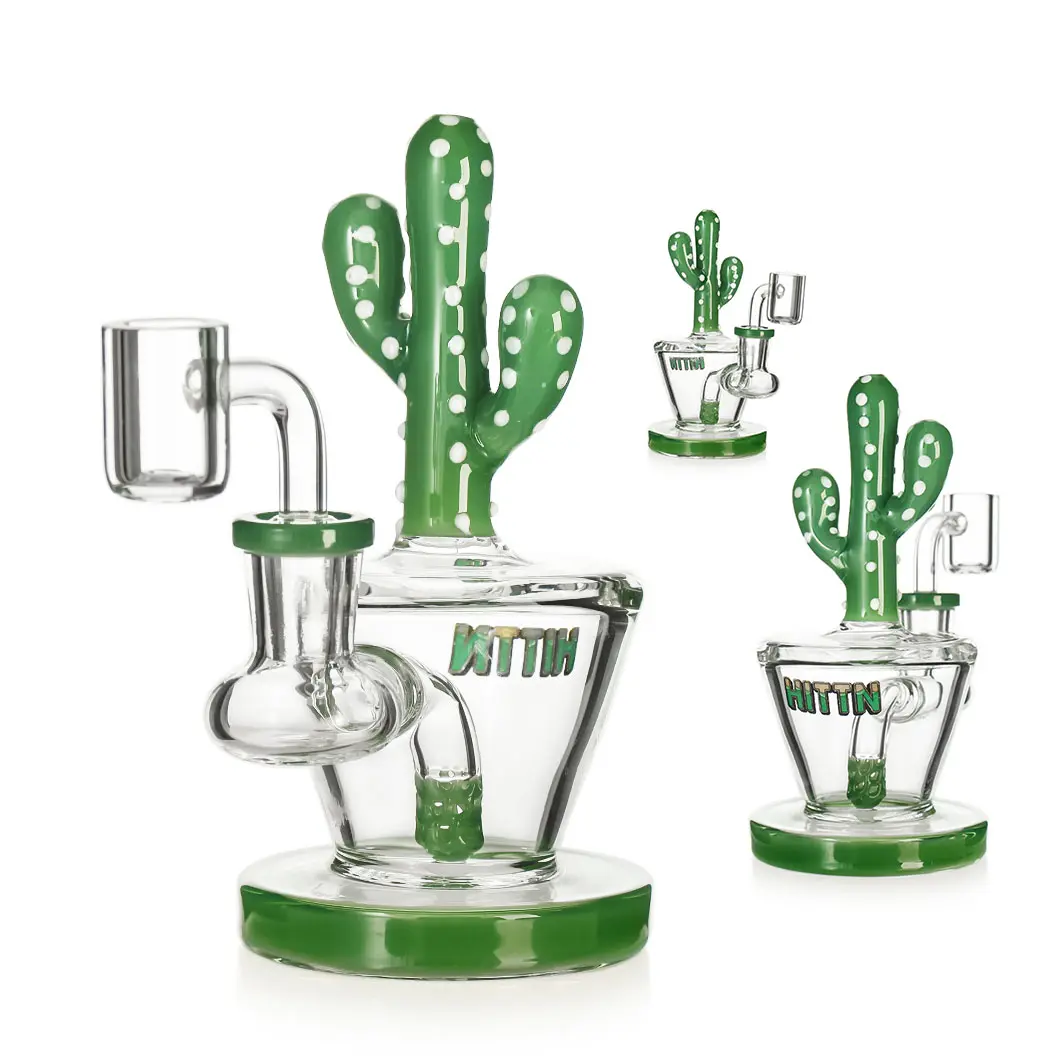 [T-1390-11]  Hittn Glass Stylish Water Pipe (HIT153)