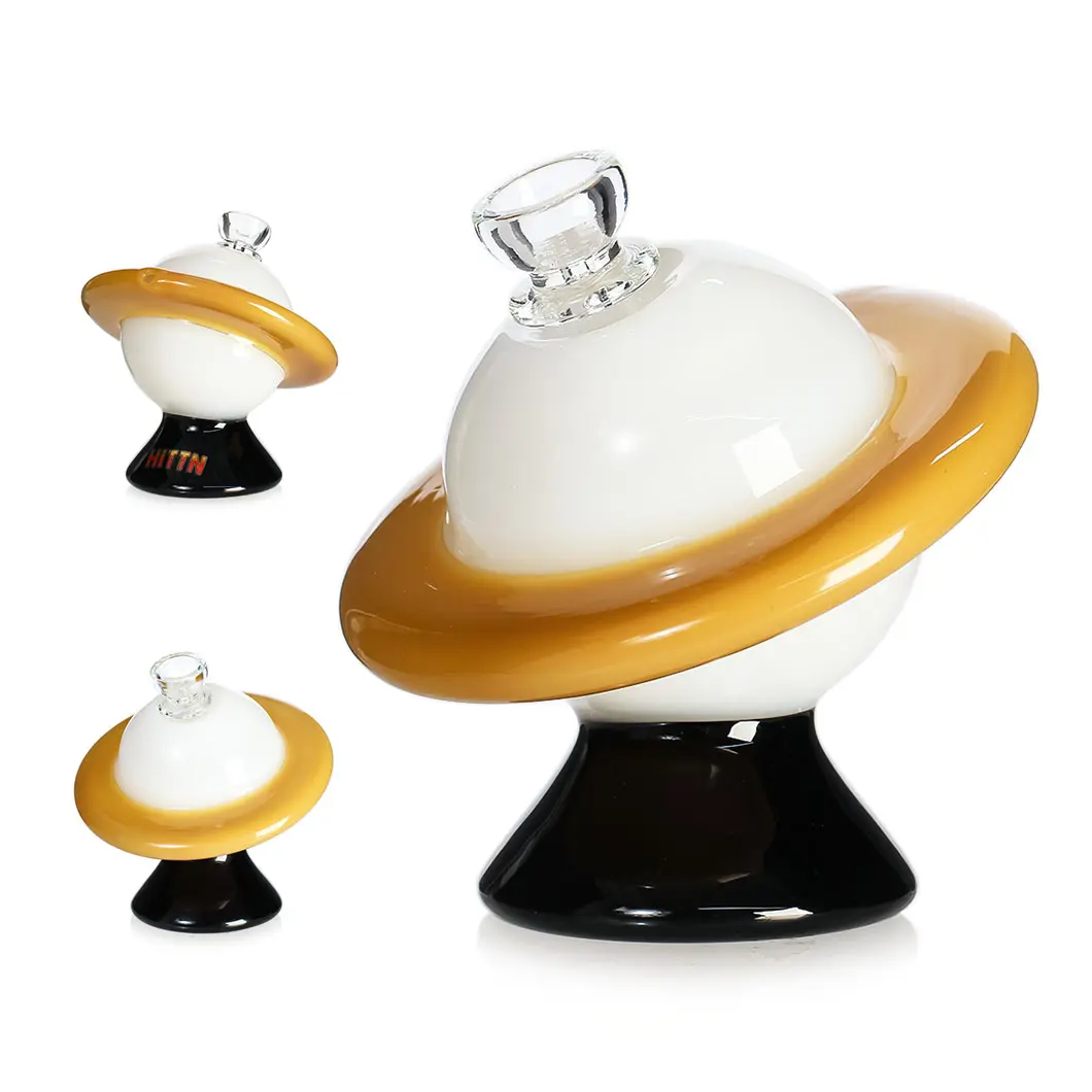 [T-1390-19]  Hittn Glass Stylish Water Pipe (HIT145)