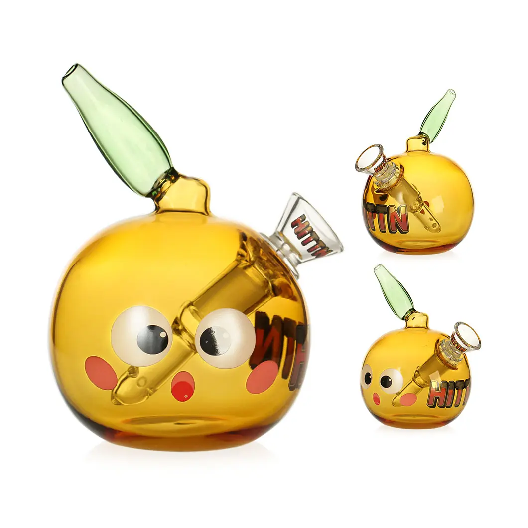 [T-1390-23]  Hittn Glass Stylish Water Pipe (HIT159)