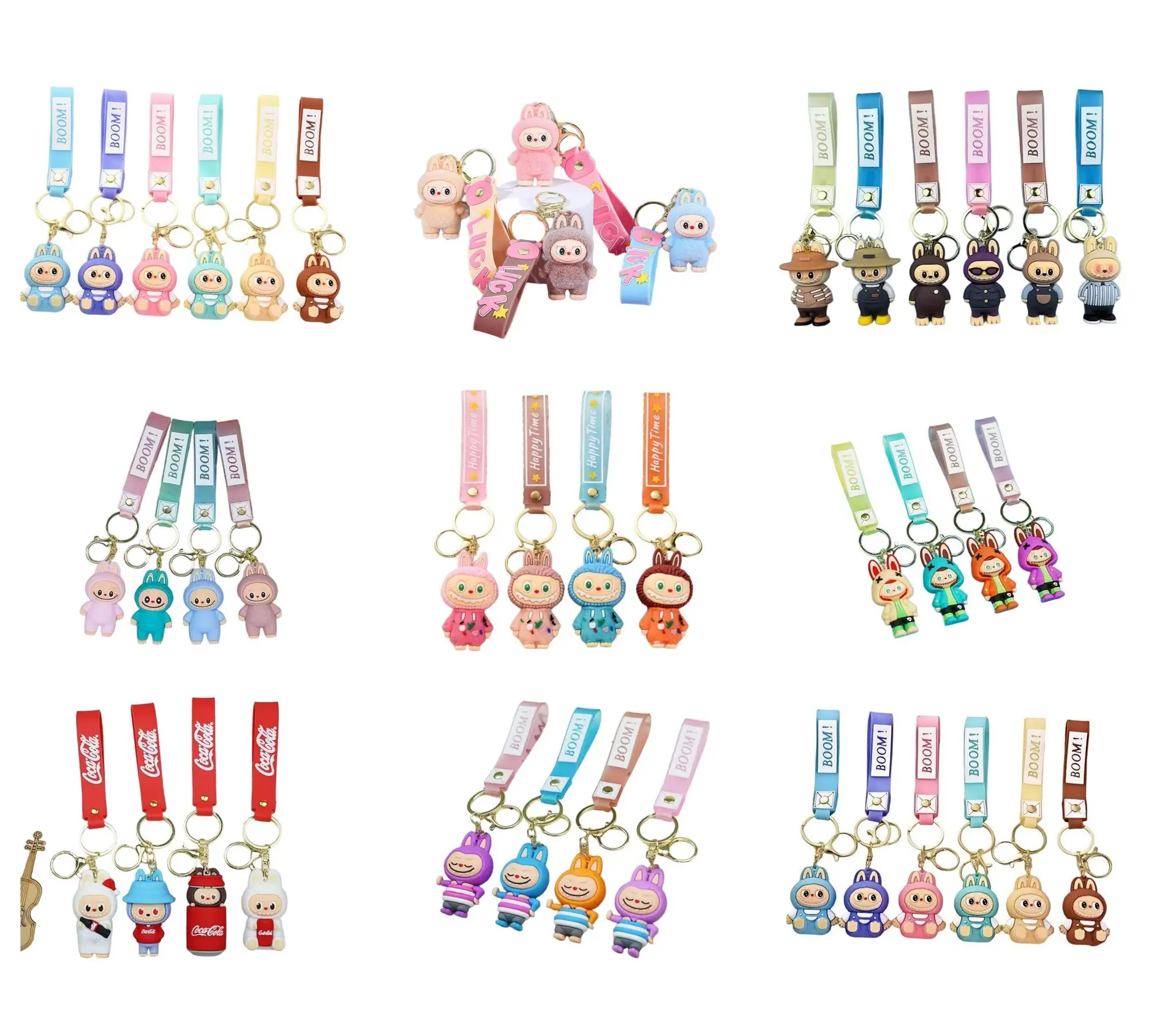 Labubu Key Chine 144pcs Display