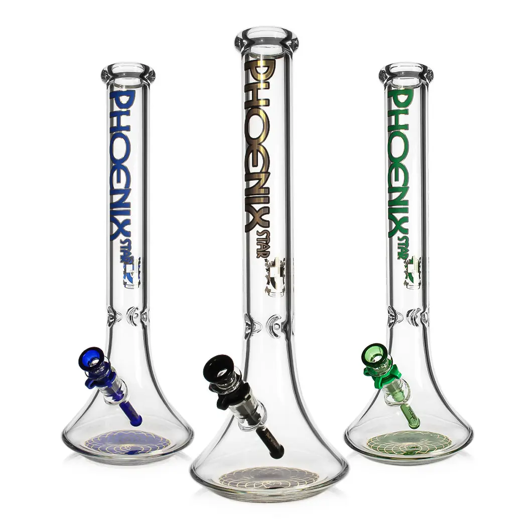[T-1418-05] Phoenix Waterpipe Beaker  (HF102 18 Inch)