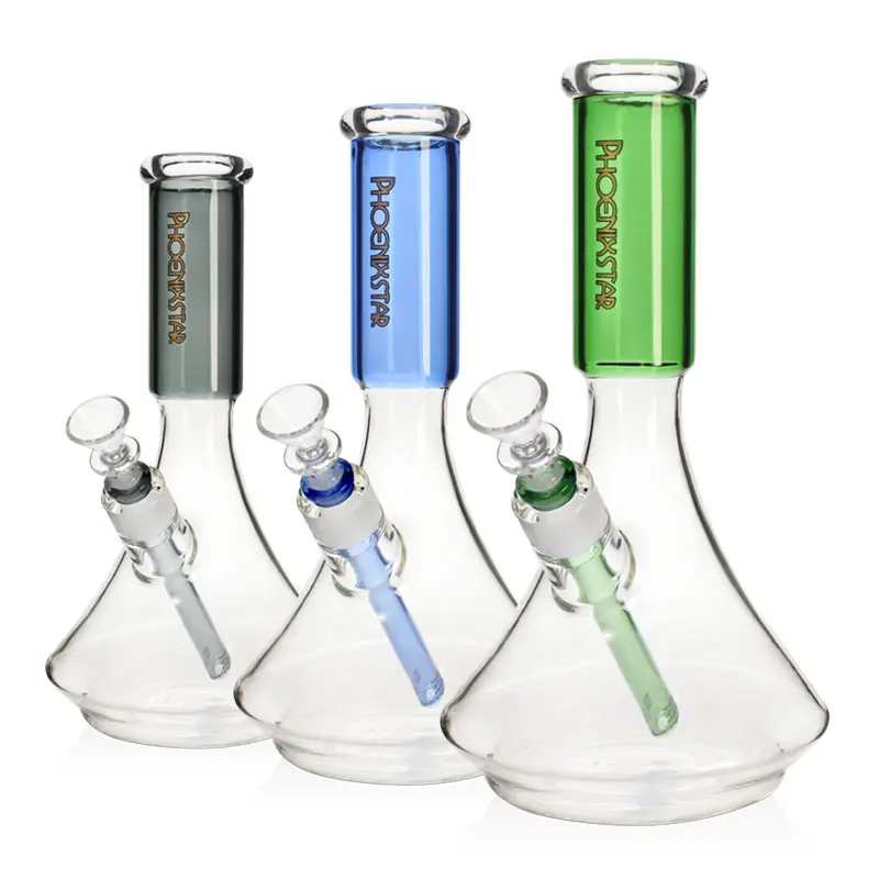 [T-1418-07] Phoenix Waterpipe Beaker  (HF106 12 Inch)