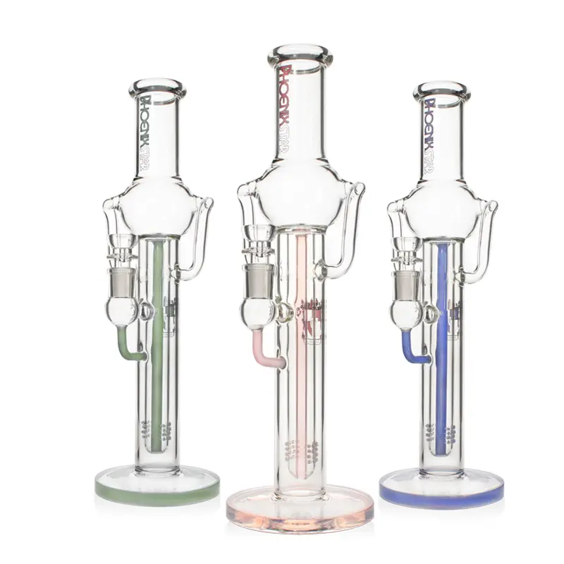 [T-1418-13] Phoenix Waterpipe Beaker  (PHX975 15.5")