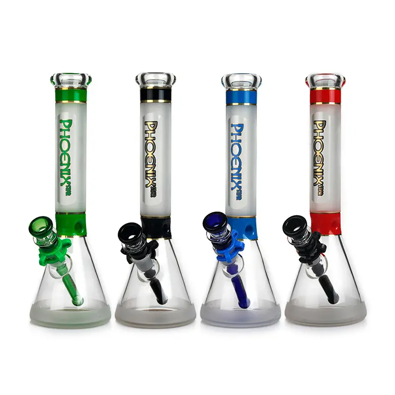 [T-1418-15] Phoenix Waterpipe Beaker  (PHX03 13")