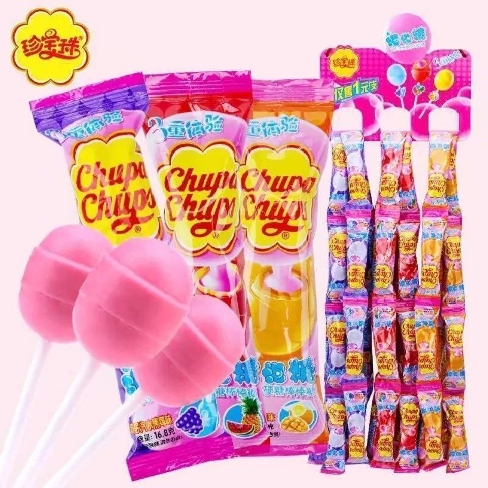 Exotic Chupa Chups Lolipop Mixed Flavor 48Pcs