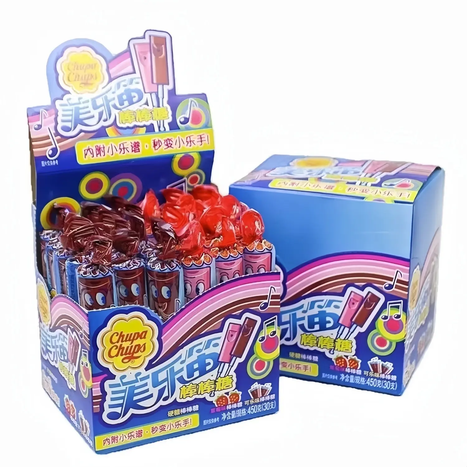 Exotic Chupa Chups Lolipop Strawberry 30Pcs