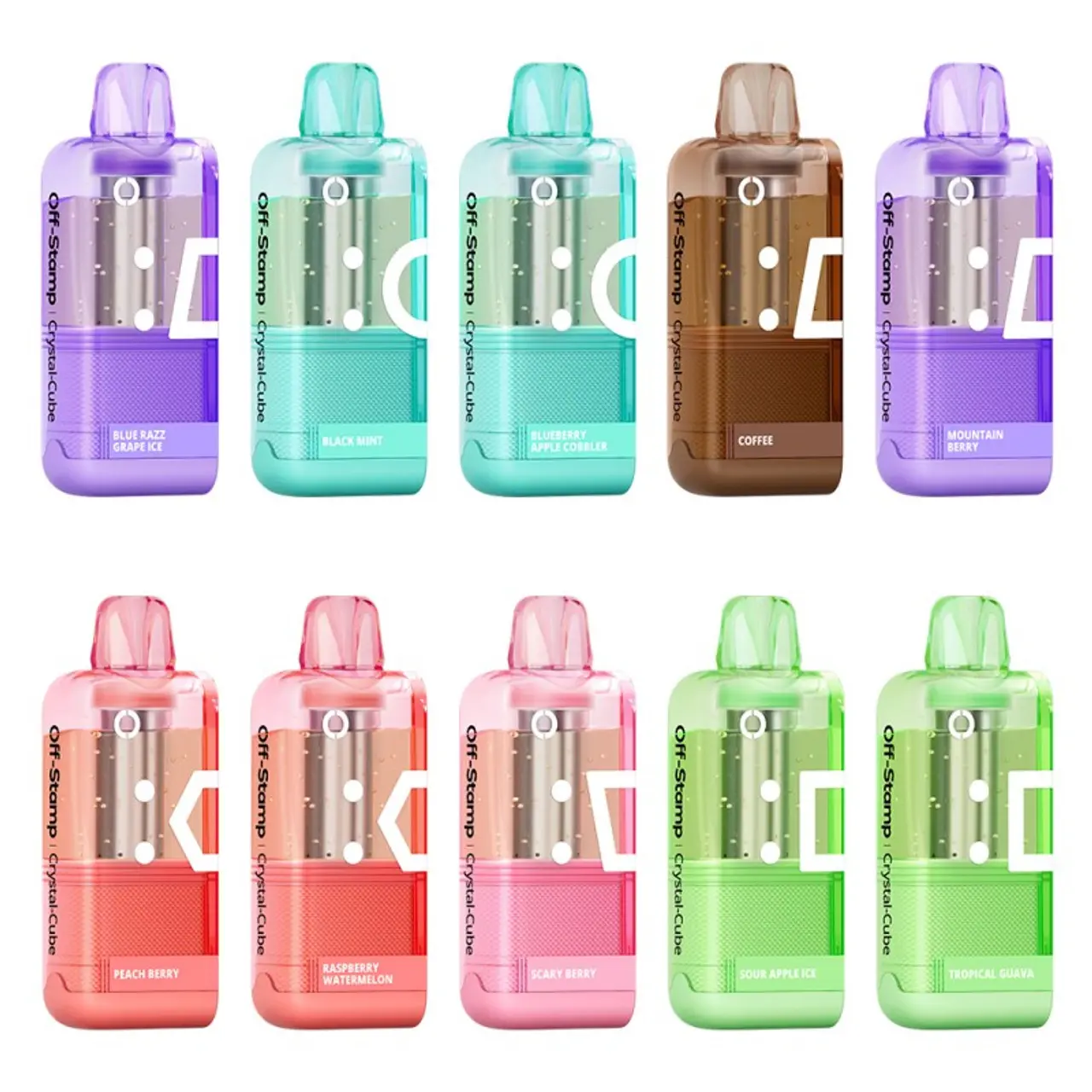 [10118-03] Off Stamp X-Cube35000 Crystal 17ml (Sour Apple Ice)