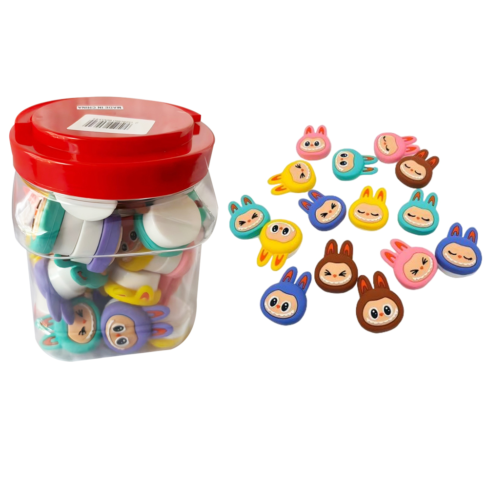 Silicone Container Labubu 40pcs/Jar