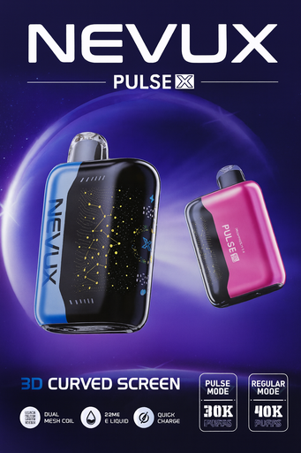 [T-1459-02] Geek Nevux Plus X Disposable 40K Puff 22ML 5PK (Blue Razz Ice)