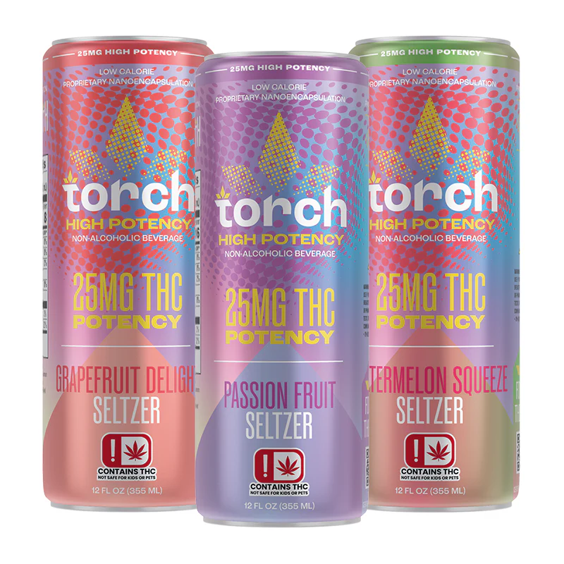 Torch Drink D9 High Potency Original 4-Pack 25MG