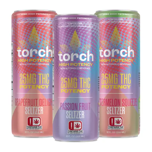 [T-1466-02] Drink D9 High Potency Original 4-Pack 25MG (Fruit Punch)