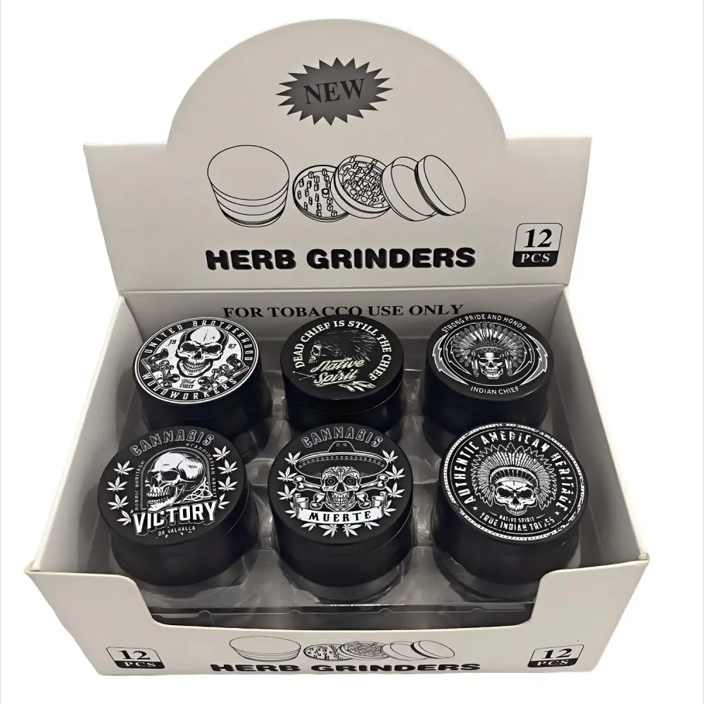 [T-1471-06] Grinder Stylish 12PK a Display (HG-091)