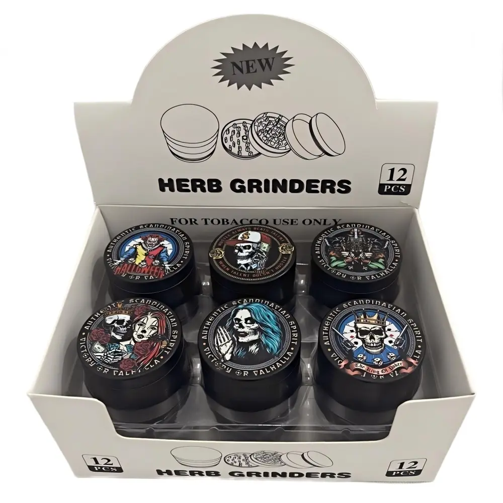 [T-1471-07] Grinder Stylish 12PK a Display (HG-092)