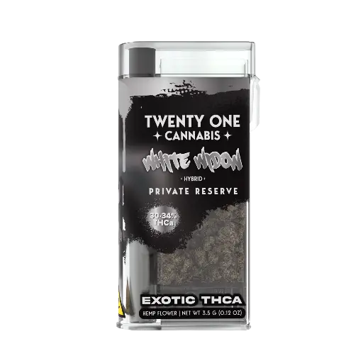 [T-1480-01] Twenty One Cannabis Private Reserve Flower Jar 3.5G Exotic (Alien Mintz)