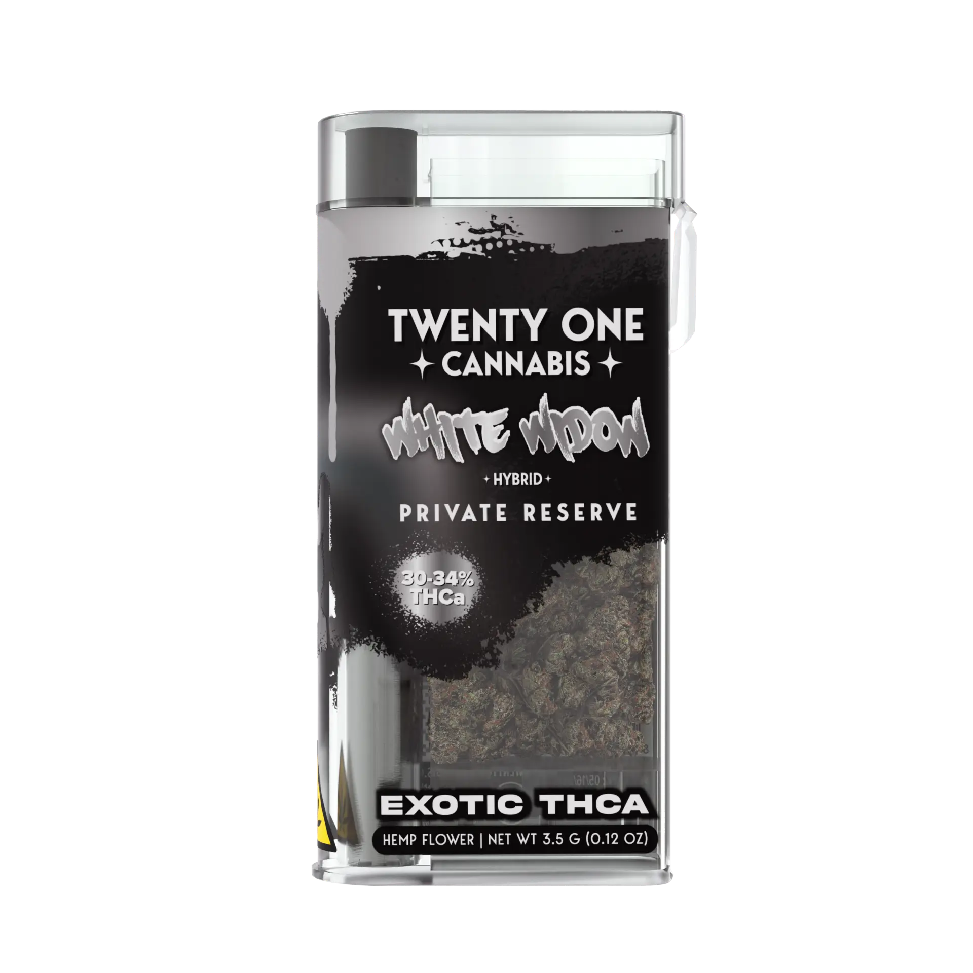 [T-1481-02] Twenty One Cannabis Private Reserve Flower Jar 7G Exotic (Citrus Punch)