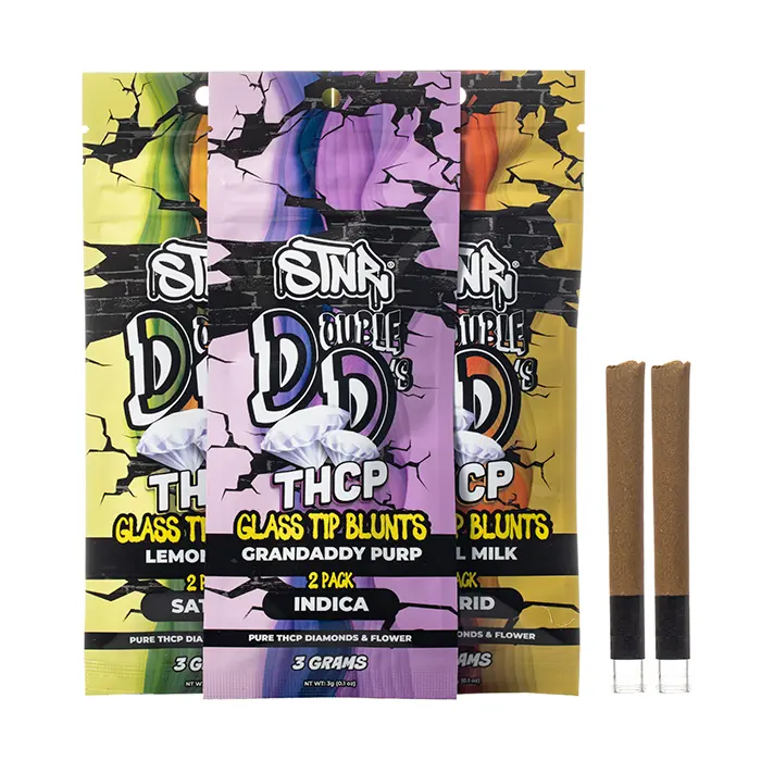 [T-1484-01] STNR Double D's GT Blunts - THCP - POP (10  Count) (Cereal Milk)