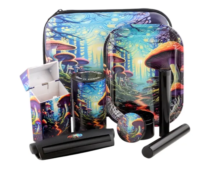 [T-1492-04]  EVA bag Hand roll cover set (Mushroom Universe)