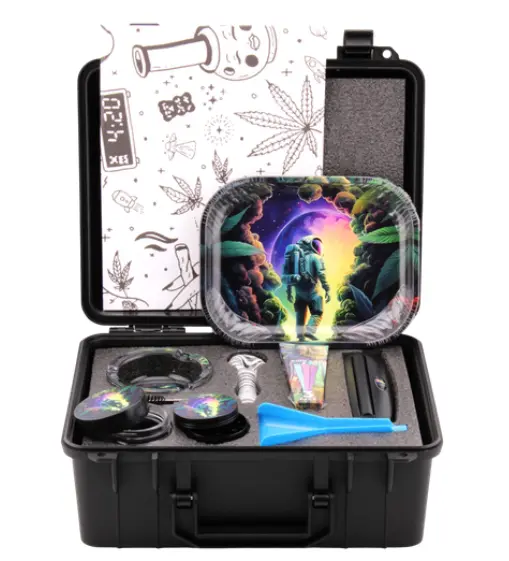 [T-1494-03]  Suitcase Paster Set (Space Moon)