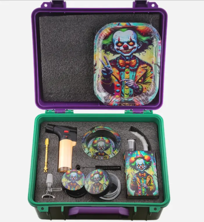 [T-1497-03]  Suitcase Juice  Bottle Set (Design 2)