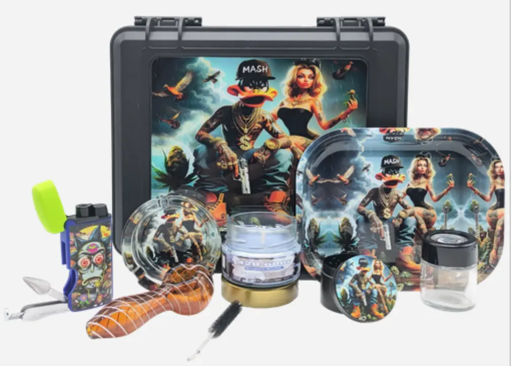 [T-1495-02]  Aroma Candle Suitcase Kit (Design 5)