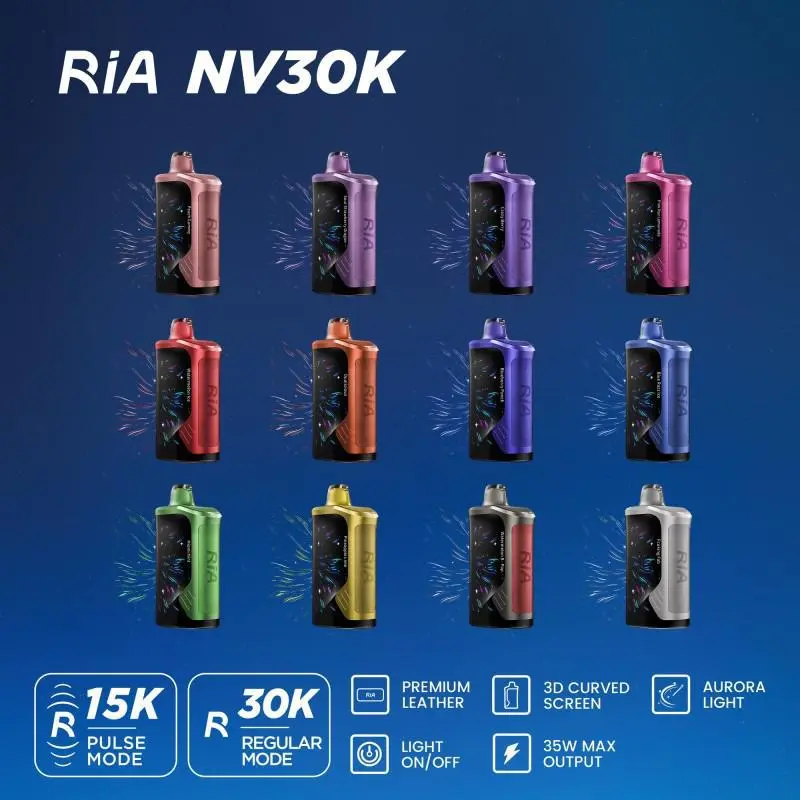 [T-1512-06] GEEK BAR RIA 30000 PUFF 15ML 5PK (Crazy Berry)