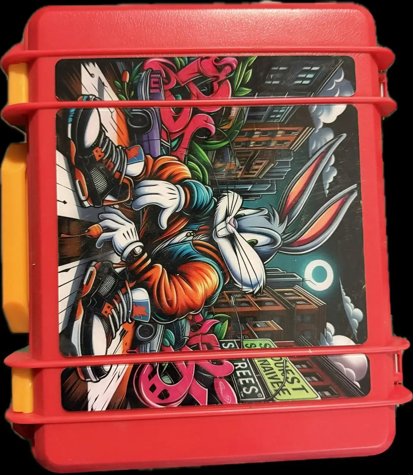 [T-1497-09]  Suitcase Juice  Bottle Set (Design 9)